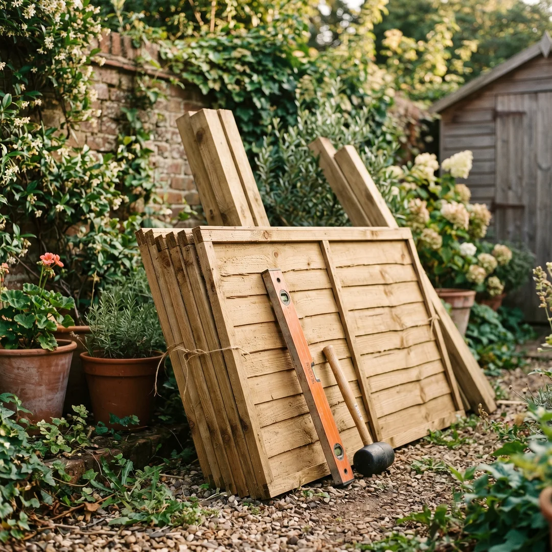 Fence repair and garden fencing work in London