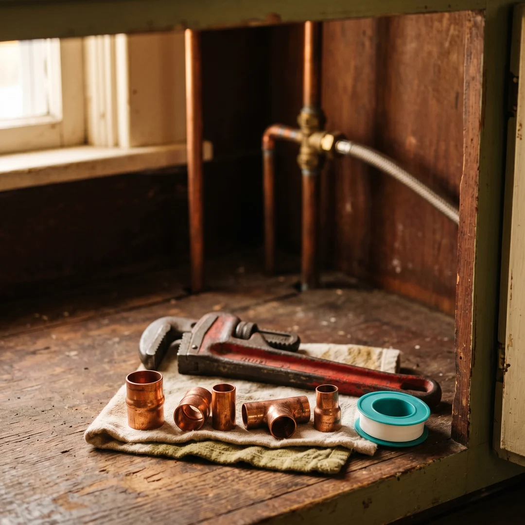 Small plumbing repair service in London